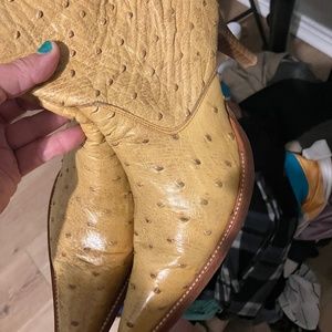 Ostrich Cowboy Boots